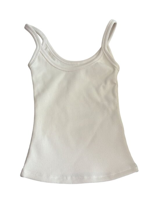 Monday Swimwear Tops - MONDAY Swimwear Active Devin Tank in Ivory